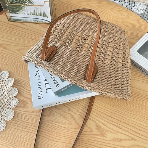 Bolso Tote de Paja Eiyye para Mujer miniatura 6