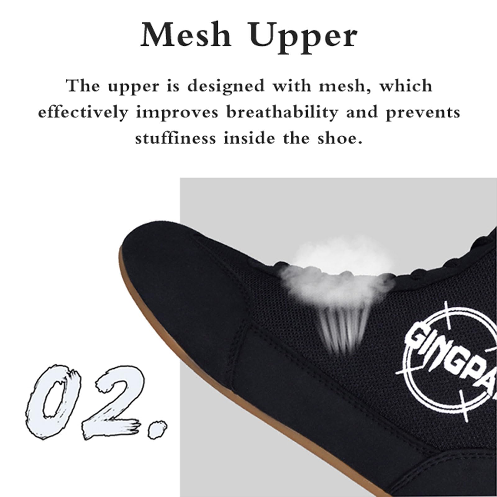 Scarpe Boxe Uomo,Scarpe da Wrestling Uomo,Scarpe da Boxe Pugilato,Scarpe da Boxe Unisex,Rete Traspirante,Confortevole,Resistente all'Usura,per Taekwondo,Arti Marziali,Box,Tai Chi.