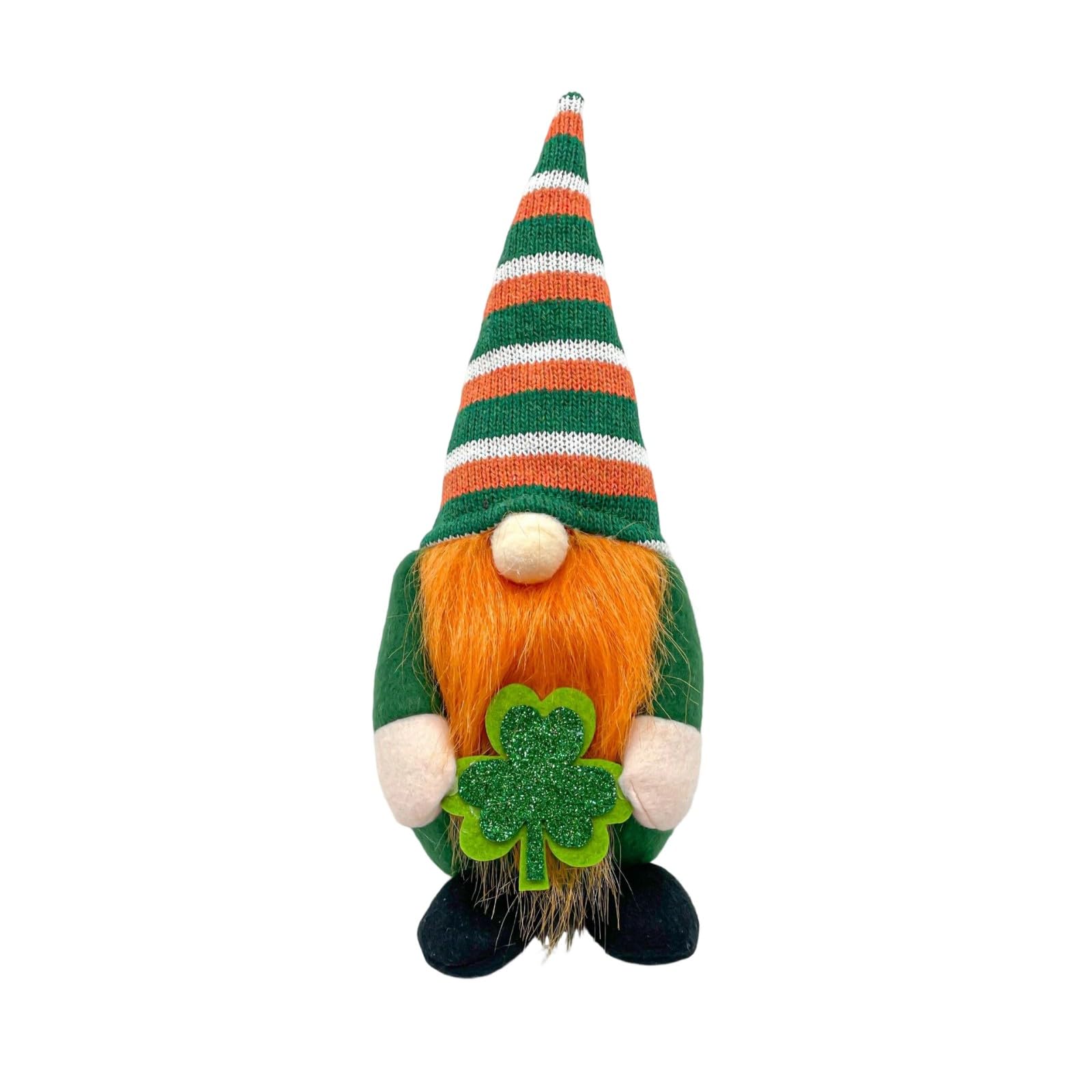 Shntig Shamrocks Design StPatricks Day Gnomes Doll Lovely Dwarf Doll Home Decoration for Irish Day Celebration Stpatricks Home Decoration