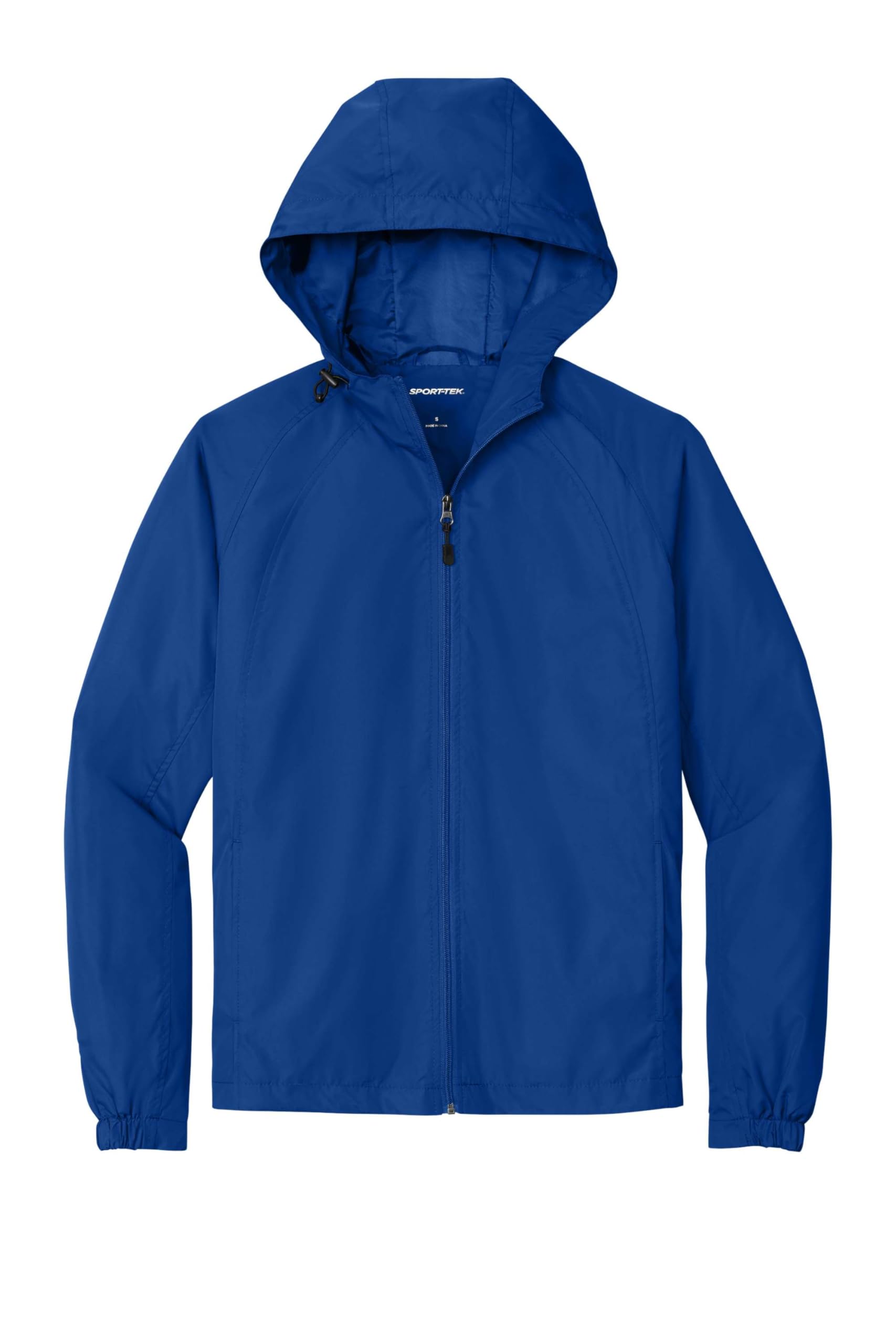 SPORT-TEK Hooded Raglan Jacket JST73, True Royal, Medium
