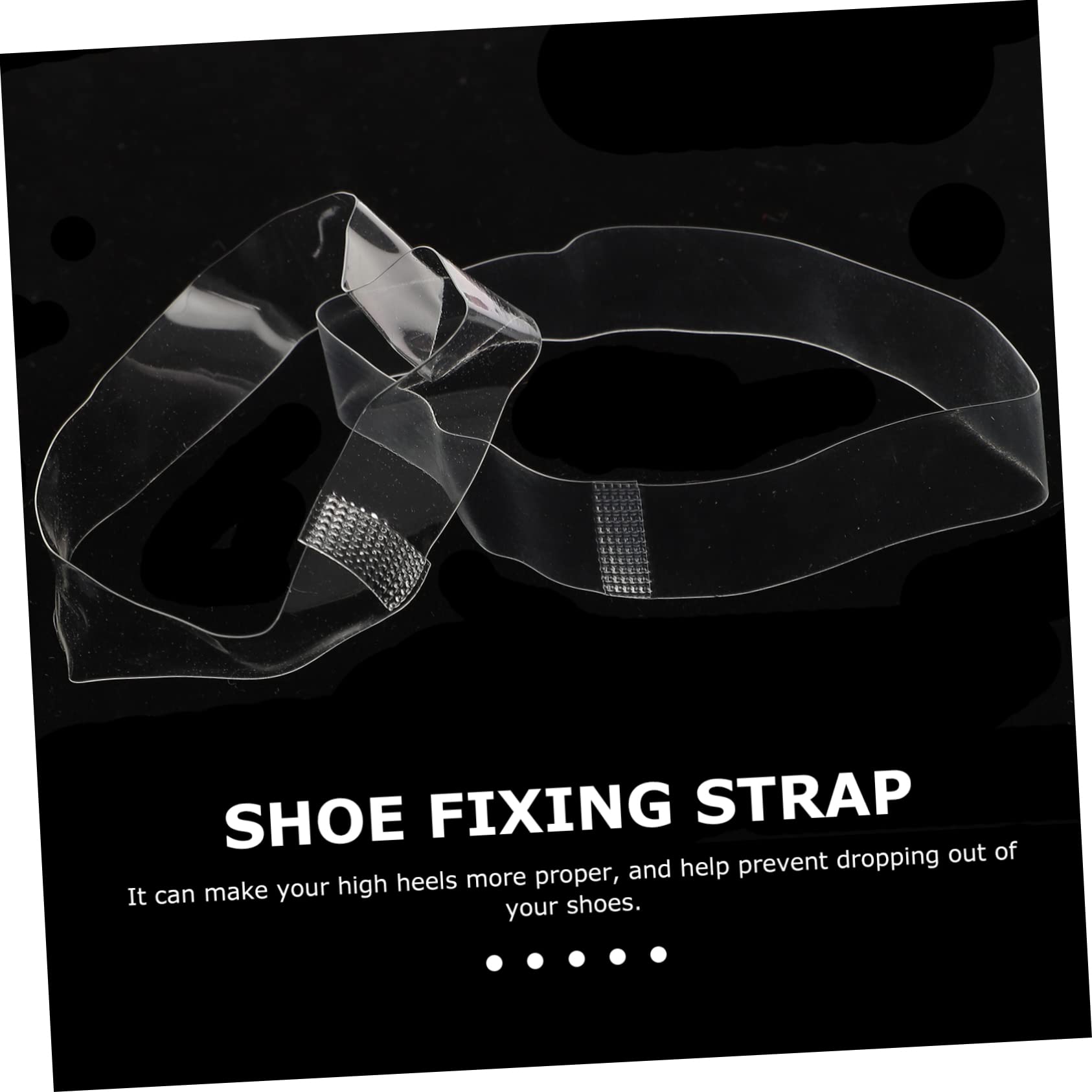 32paia Cinghie Trasparenti Per Scarpe Con Di Cinghie Elastiche Regolabili Per Fissare e Decorare Tuoi Tacchi Accessorio Femminile Pratico e Creativo