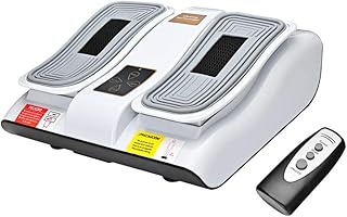 Pedal Exerciser, Motorized Leg Exerciser, The Seated Leg Exerciser & Physiotherapy Machine for Seniors That Improves Your and Blood Circulation While Sitting in The Comfort of Your Home Office