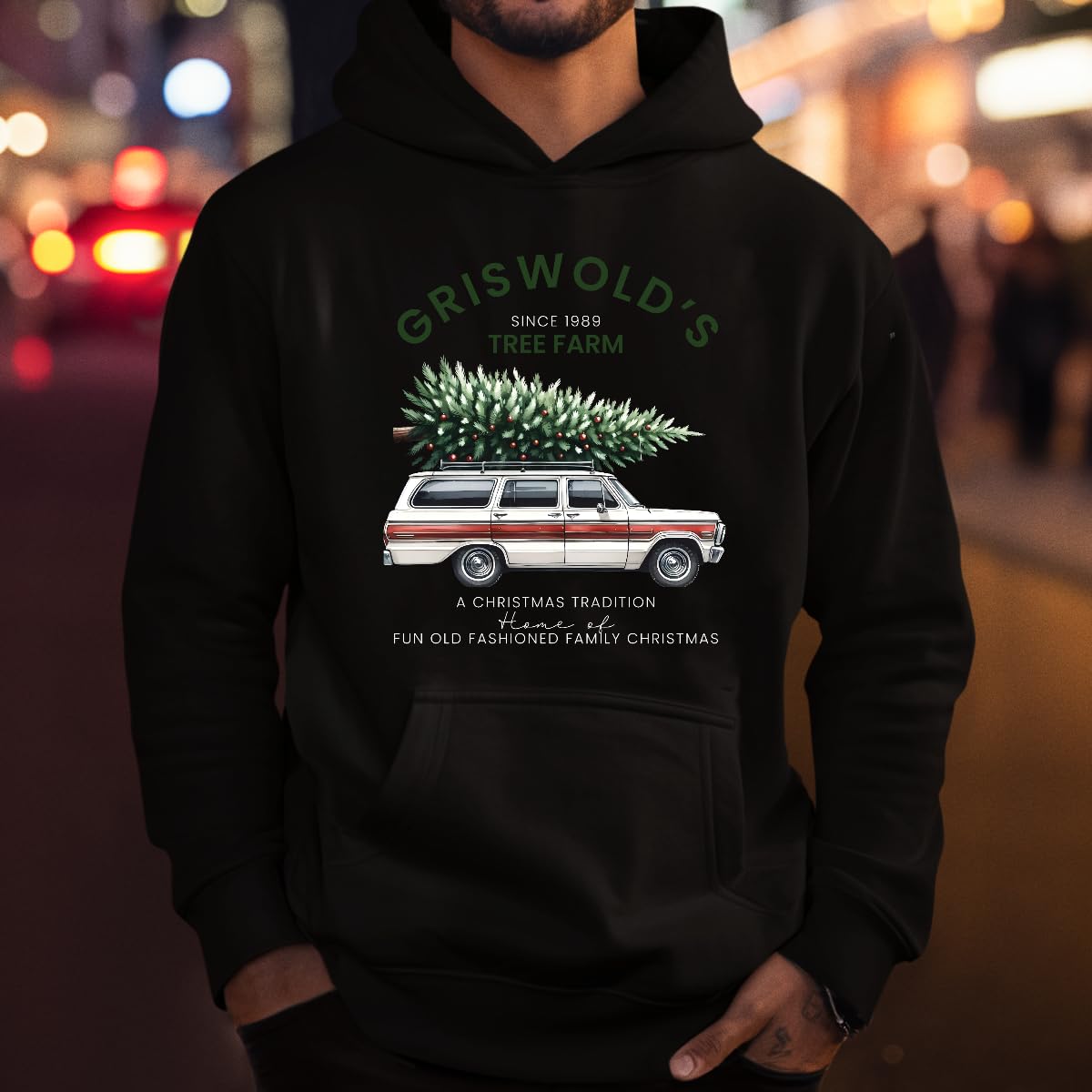 Griswolds Tree Farm - Maglione natalizio natalizio
