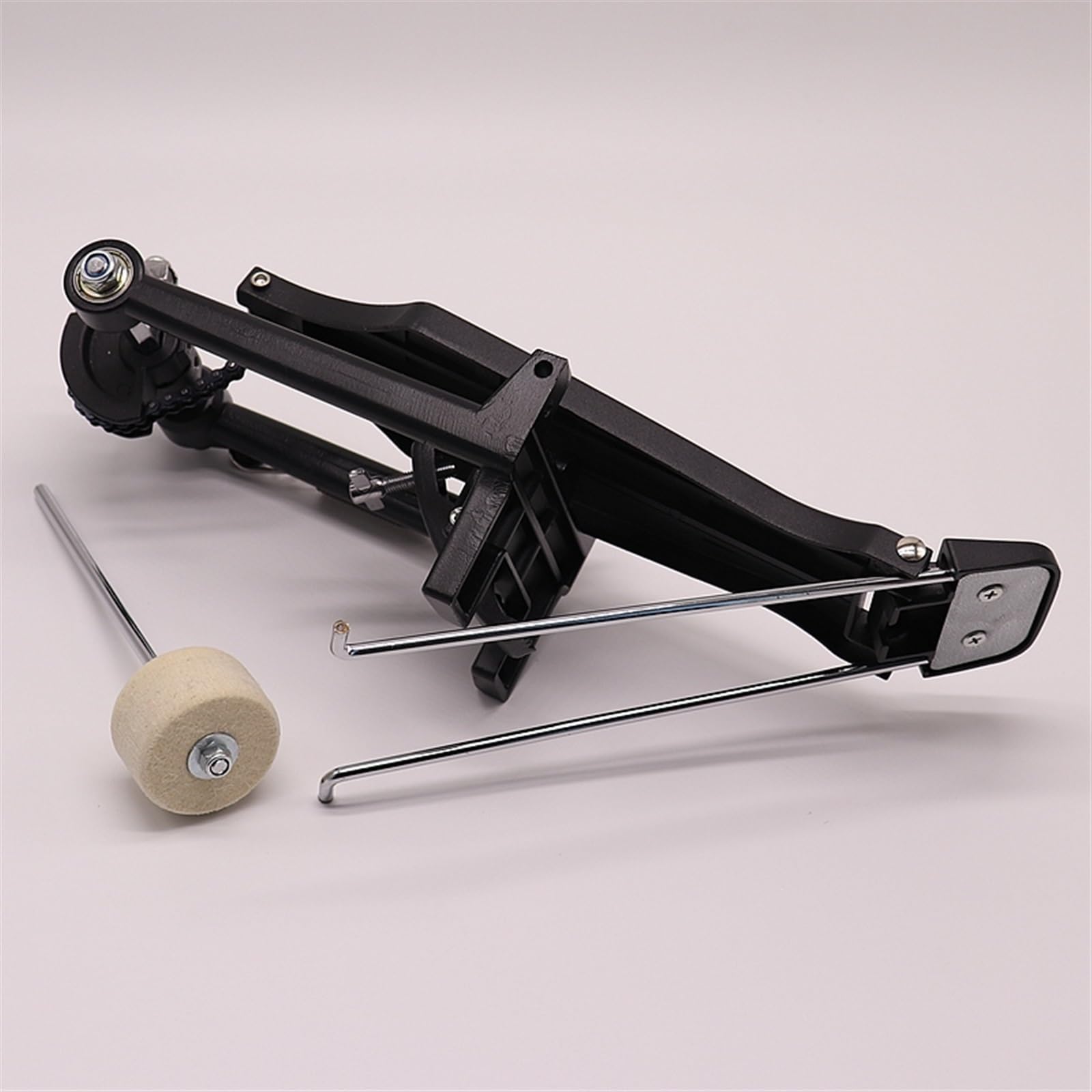 Pedale della batteria Pedale Per Grancassa Singolo Pedale Per Batteria In Metallo Pedale Per Basso Singolo Resistente (Color : 02)