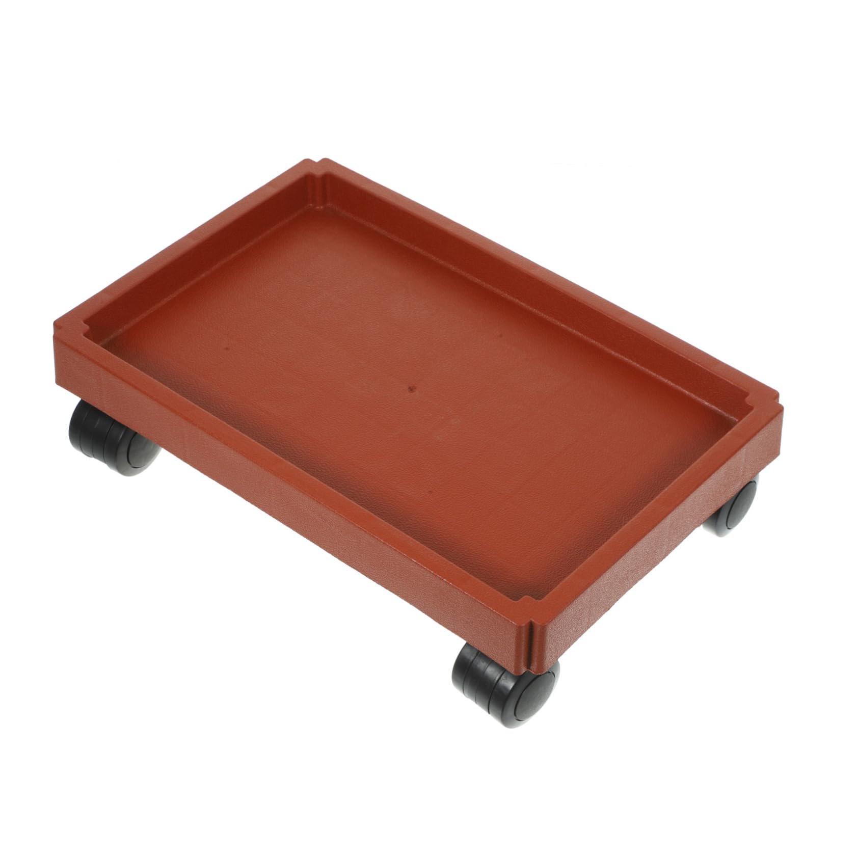 ibasenice Rolling Plant Tray with Wheels Durable Outdoor Planter Dolly for Flower Pots Sturdy Base for Easy Mobility and Protection of Floors Versatile Plant Holder