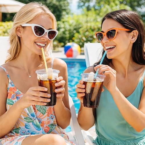 Miniatura 4 de Juego de 2 bandejas para palitos de hielo, hace palitos de hielo largos y estrechos para botellas de agua y botellas deportivas, plástico sin BPA