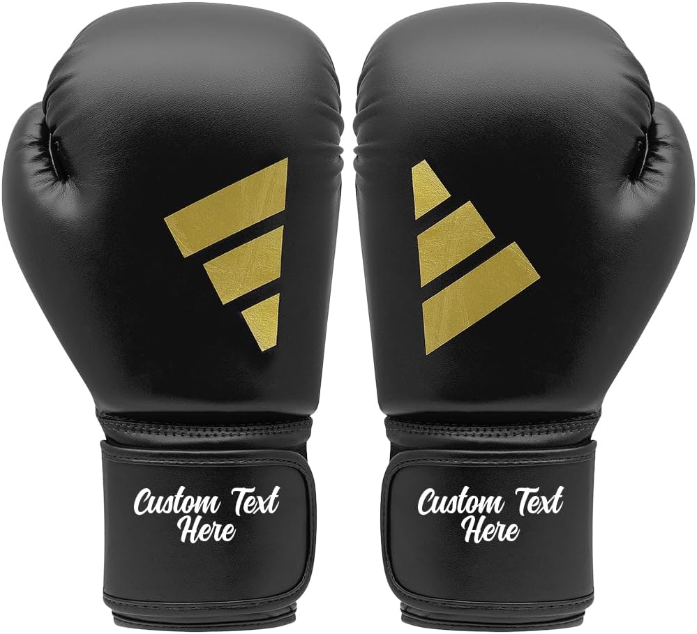 Adidas Custom Boxing Gloves - Speed 50 - for Boxing, Kickboxing, MMA, Bag, Training & Fitness - Custom Boxing Gloves for Gifts, Souvenirs