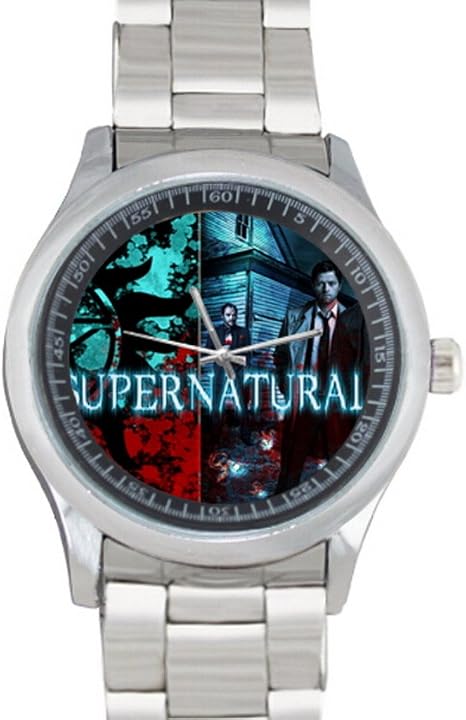 Supernatural Dean Winchester immagine orologio da polso con fascia in  metallo per un regalo speciale : Amazon.it: Orologi