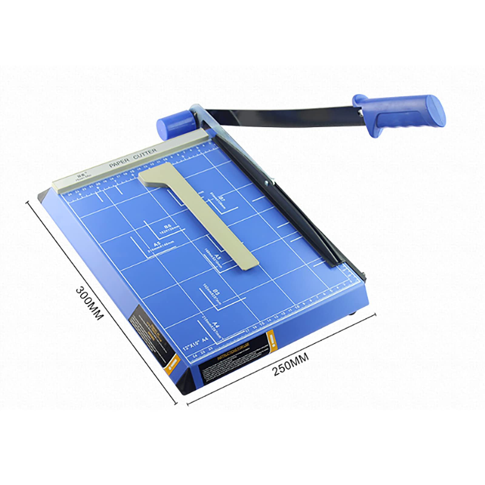 NGARY Professionelle Papierschneidemaschine, A4-Schneider, Schreibtisch-Foto-Bastelmaschine, 15 Blatt Kapazität, Für Karten, Fotos, Standard-Schneiden