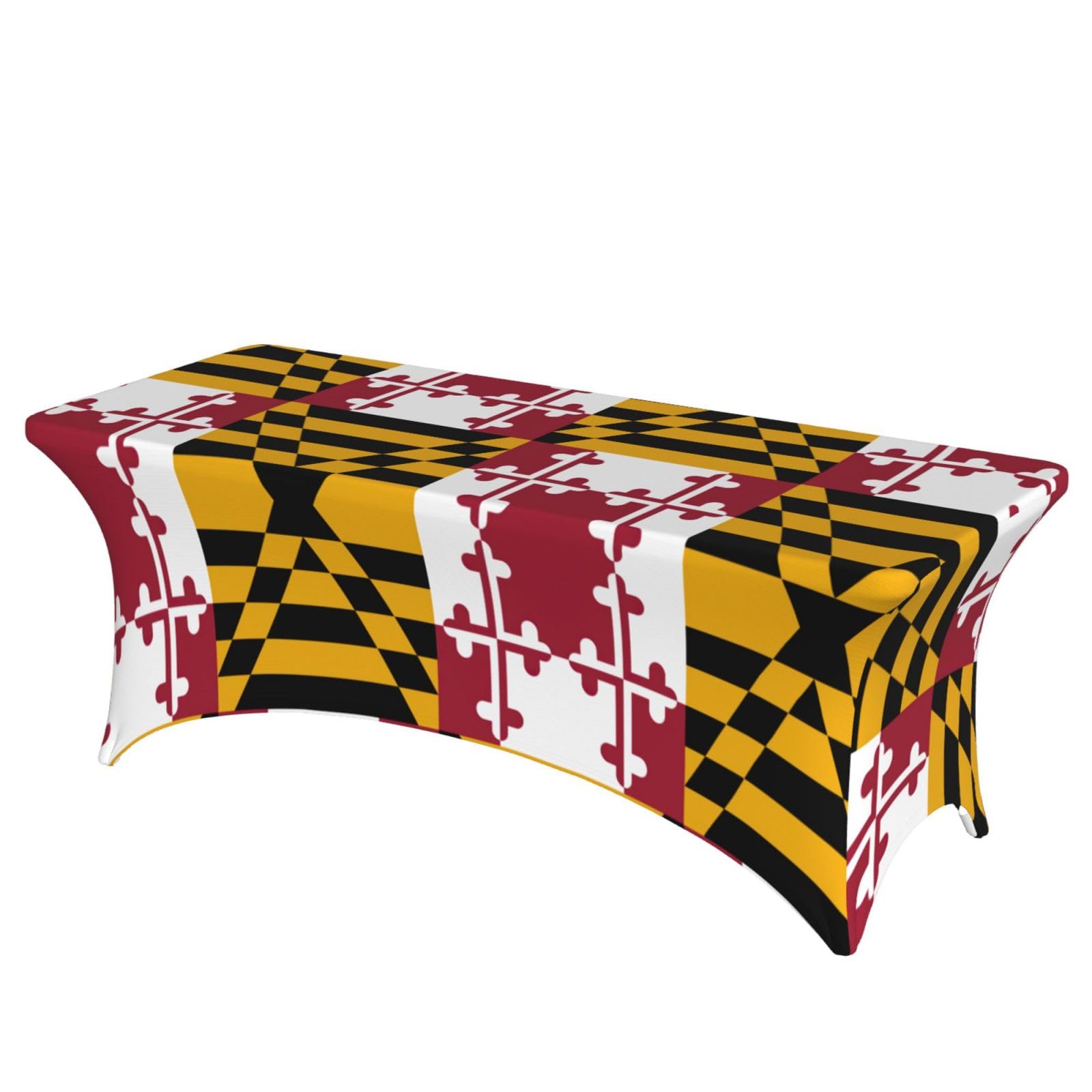 Nappe de table extensible Maryland pour habiller vos buffets de fête de 1,8 m
