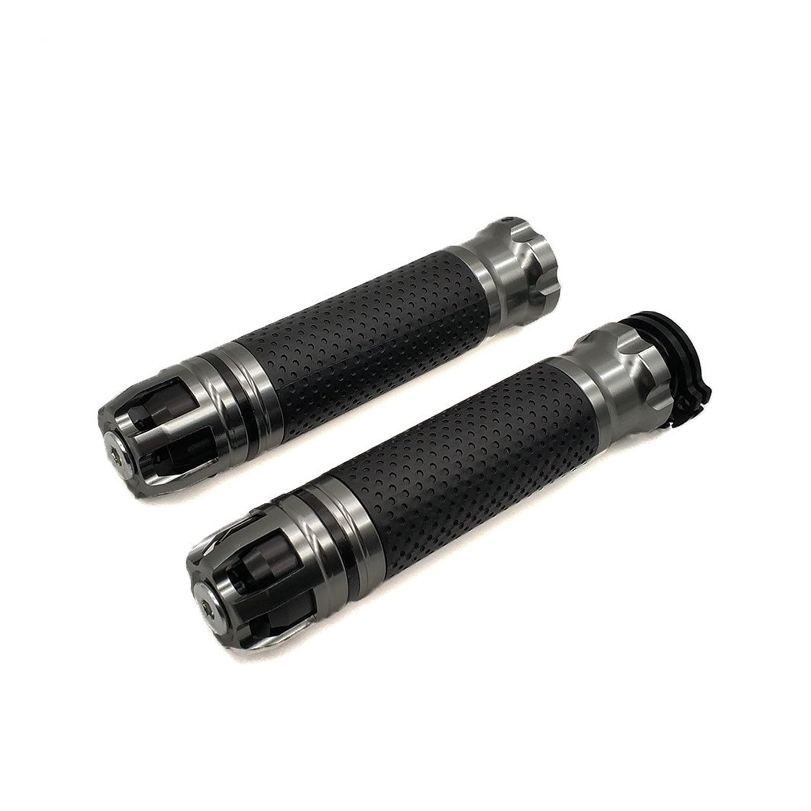 CNC in Alluminio 7/8 "Manubrio del Motociclo Manopole Bar Moto Manopole del Manubrio per Kawasaki Z900 Z650 Z800 Ninja 250 300R 300 Z250 Z300 250R(Titanium)