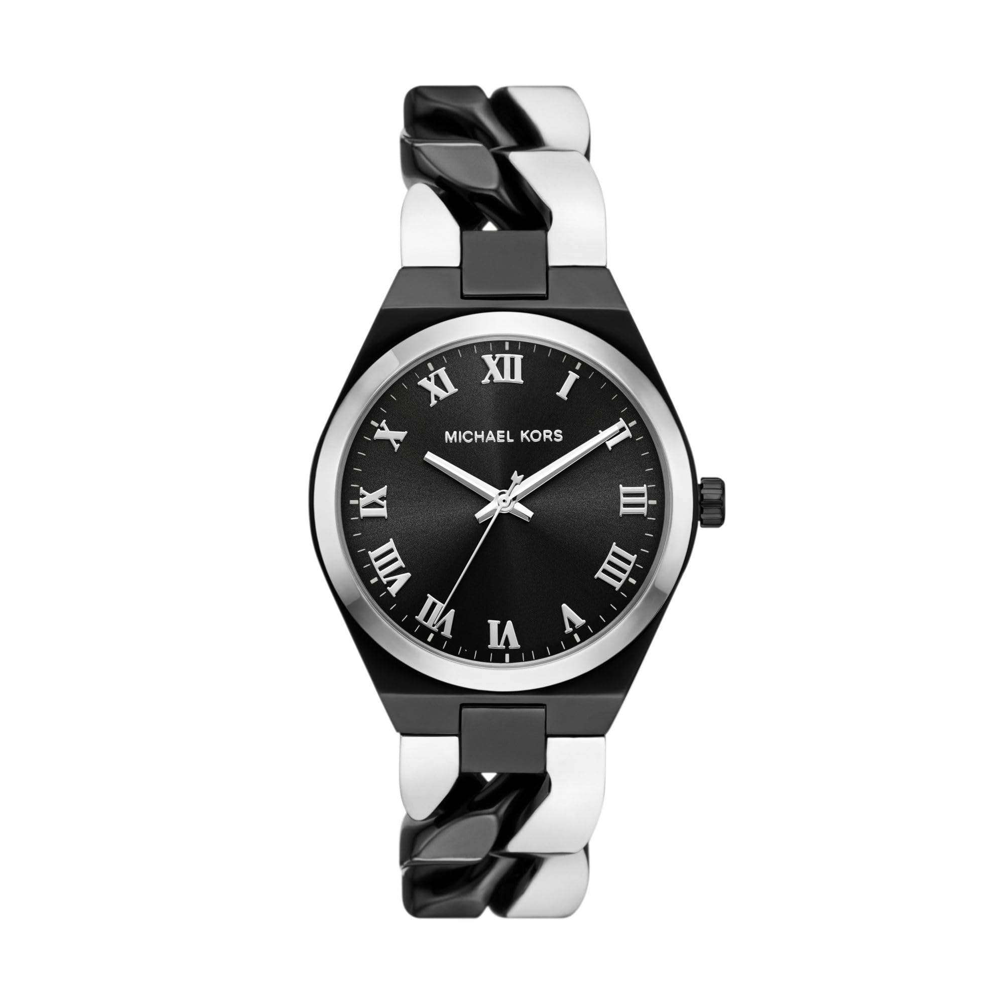 Michael Kors Stainless Steel Analog Black Dial Womens Watch-Mk7502, Band Color:Multicolor (B0D955XVDB) Amazon Price History, Amazon Price Tracker