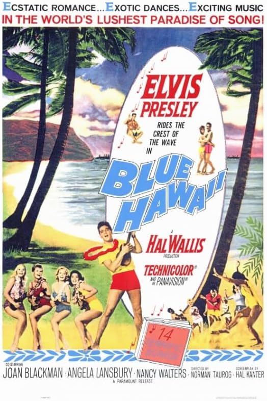 Póster de la película Blue Hawaii (27 x 40)