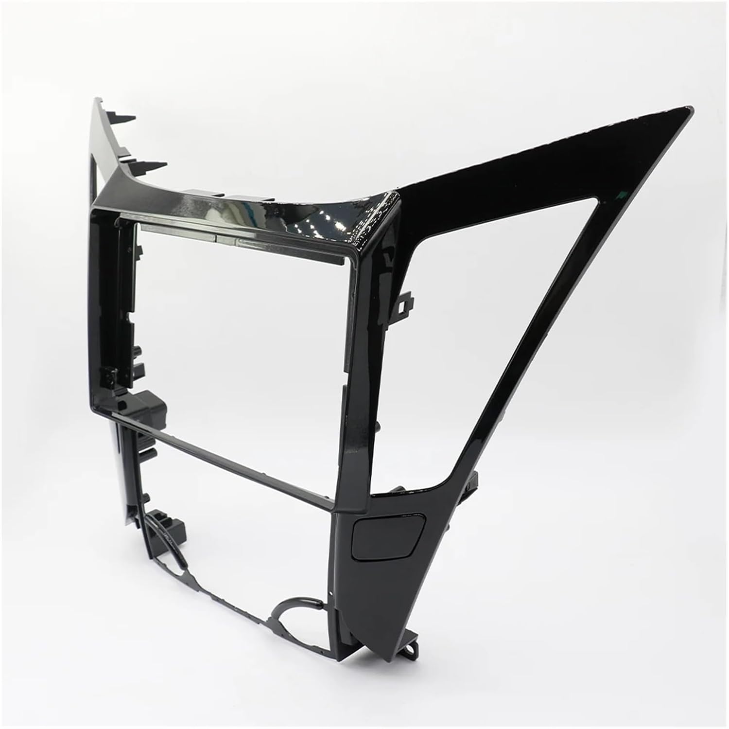 Car Radio Panel 9 Inch Car Audio Frame Fit for Hyundai Sonata YF 2011 2012 2013 2014 2015 Android Car Radio Install Panel Durable(Frame with Cable)