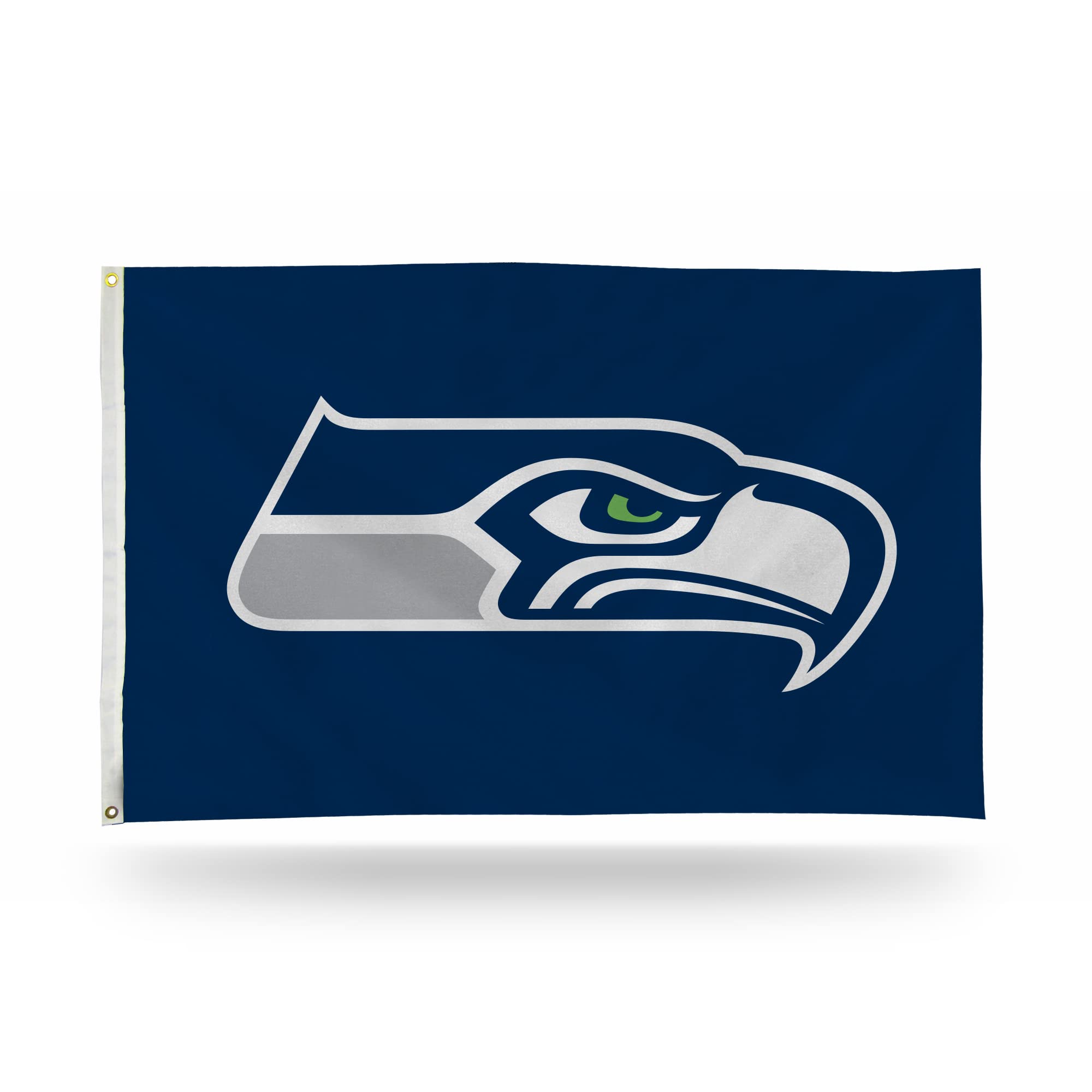 Rico Industries NFL Seattle Seahawks Alternate 3' x 5' Banner Flag 3' x 5' Banner Flag Single Sided - Indoor or Outdoor - Home Décor