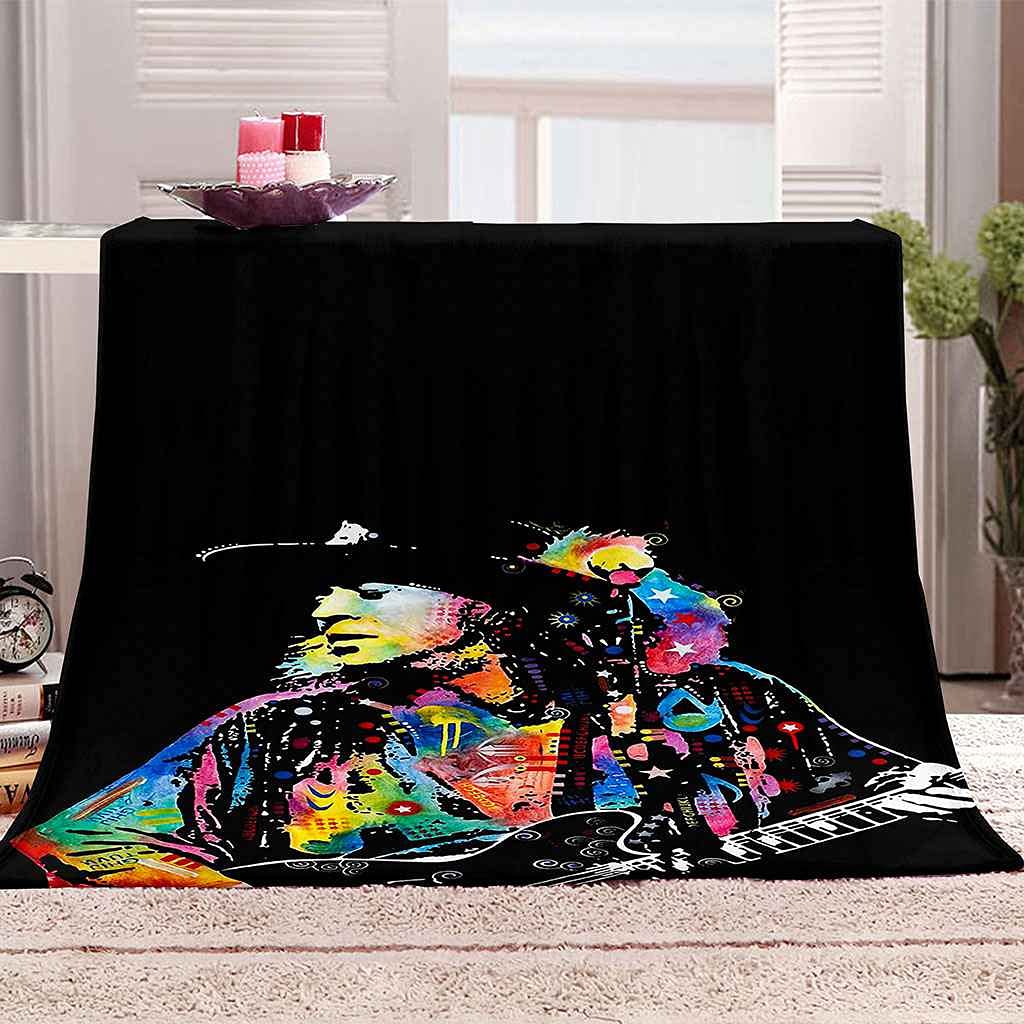 Couverture Polaire en Flanelle Idée Cadeau Douceur Toutes Saisons