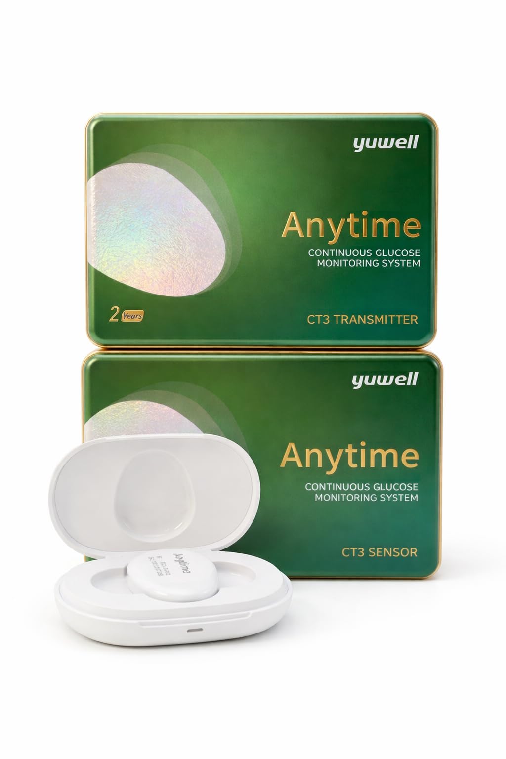 Sistema di Monitoraggio Continuo della Glicemia con Sensore Sottocutaneo e Trasmettitore Bluetooth | Controllo Glucosio in Tempo Reale e Senza Punture!