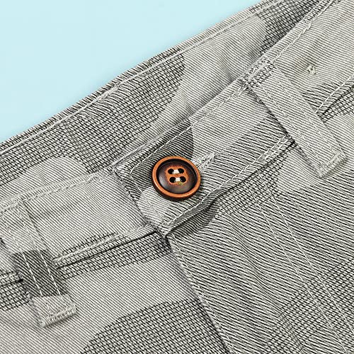 Ochenta Boys Camo Cargo Shorts With Multi Pockets Army Military Summer Shorts Grey Tag 150-9-10 Years #TOP2