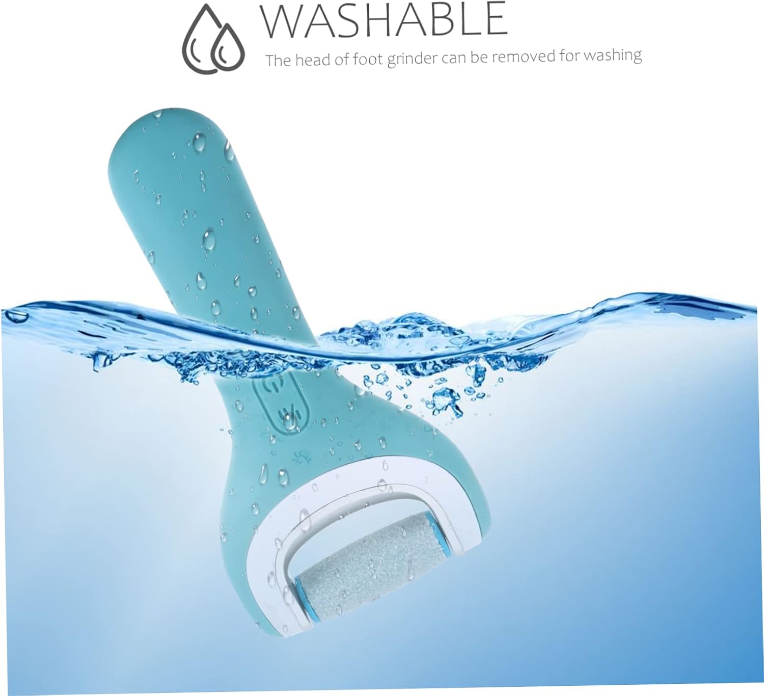 Didiseaon 1set Feet Callus Removers Electric Foot File USB Rechargeable Buffer Callus Remover Pedicure Device for Heels and Toes