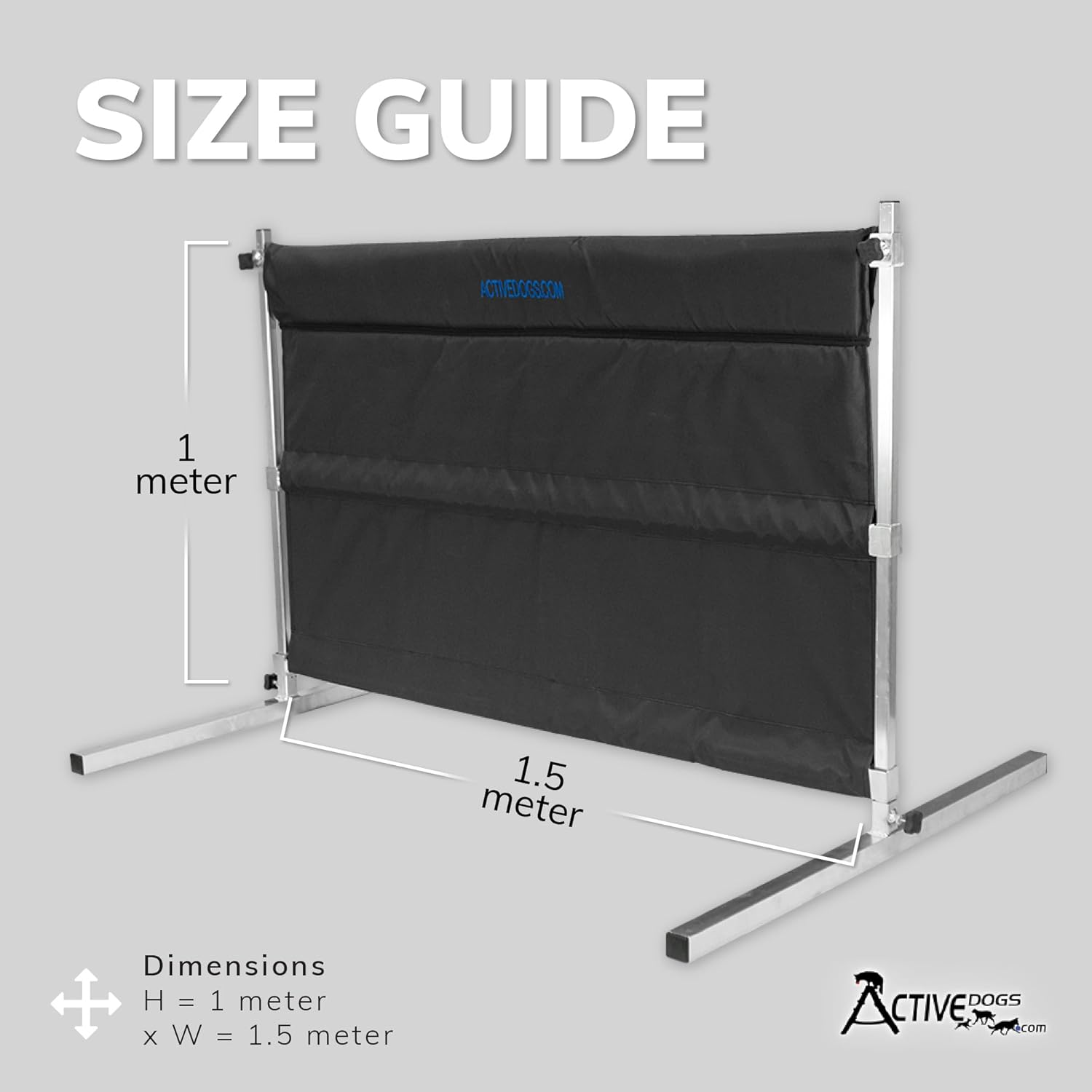 IGP IPO Dog Hurdle Jump with Bag Aluminum Design Kuwait Ubuy