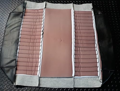 Miniatura 9 de Huskey - Fundas de asiento para carrito de golf delantero y trasero para EZGO y Club Carvarios colores, material de vinilo de grado marino,