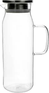 La Cafetière Glass Carafe With Lid & Filter - 1.5 Liter, Borosilicate Glass, For Hot & Cold Drinks - View #4