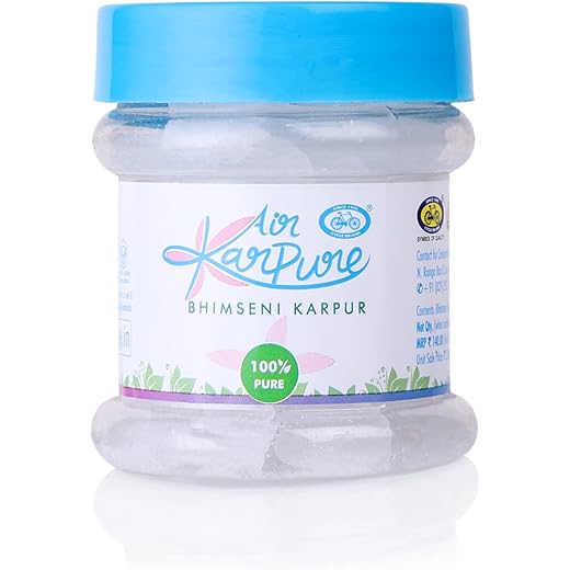 Pure Bhimseni Camphor 50gm
