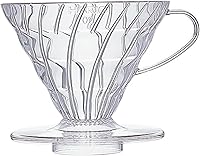 Vista 14 de HARIO VDGR-02-B V60 Gotero de Vidrio Resistente al Calor 02, Para 1-4 Tazas, Negro, Hecho en Japón