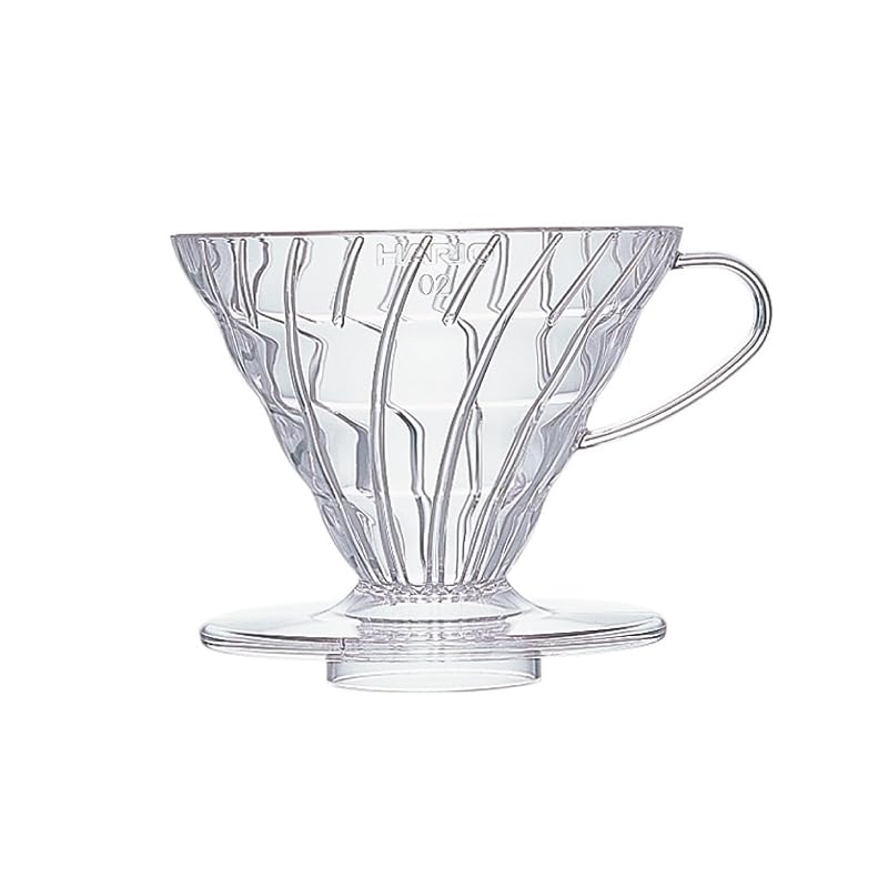 HARIO SUPORTE V60 TRANSPARENTE PLASTICO TAM 01