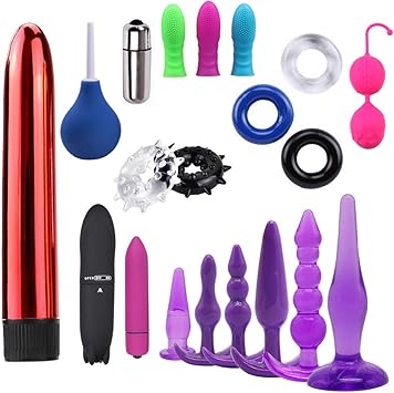 20 unidades de vibrador anal con forma de pera para la ...