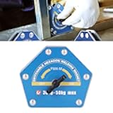 BRRNOO Magnetic Welding Clamp, Welding Angle Clamp Magnets Switchable Switchable Magnets and Clamps Magnetic Locator Hex Strong Multi Angle Suction 30-50kg