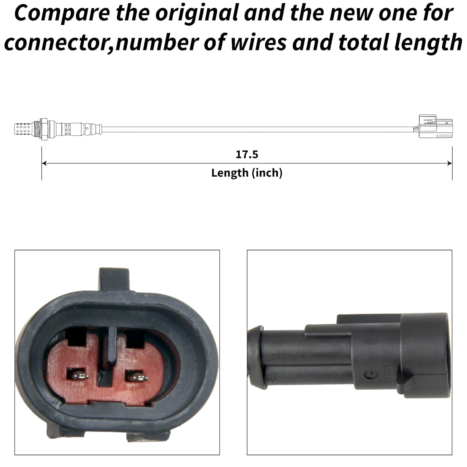 27683-07 Oxygen Sensor Compatible with Dyna 2007-2011 Softail 2007-2011