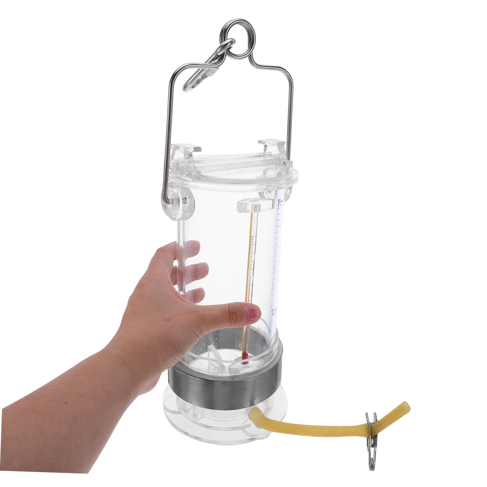 MERRYHAPY Muestreador Acero Inoxidable y Acrílico de 1l Color Aleatorio de Análisis de Agua Portátil para Recolección Limpia en Investigación de Lagos y Estanques