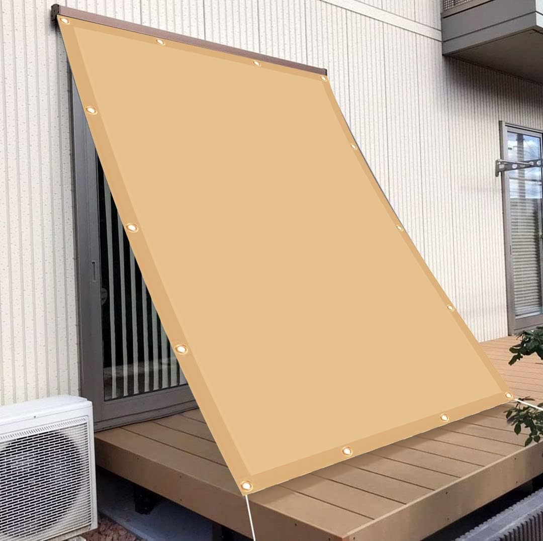 Auvent pare-soleil anti-UV 98% pour stopper la chaleur sur la terrasse et dans le jardin