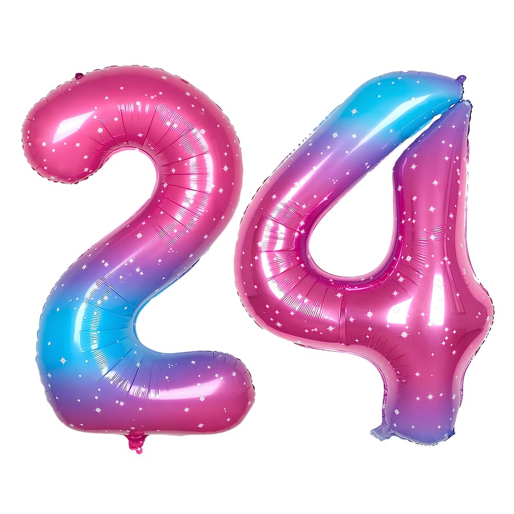 Foil Globo Número 5 Azul 40" (101cm), Inflable Helio o aire, Gigante Numeros 0-9, 10-19, 20-29, 30-100, Grande Globos Decoración para La Boda Aniversario y Cumpleaños Fiestas — view 161