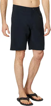 Quiksilver Men's Union Amphibian 20 Inch Water Friendly Hybrid Short, Black, 34