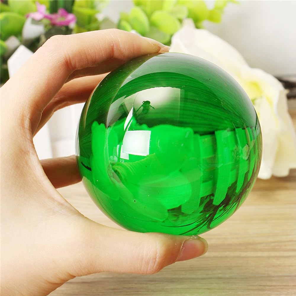 Acrylic Contact Juggling Ball - appx. 76mm - 3 inch 76mm/3inch green