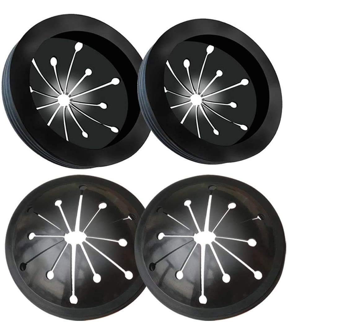 4 Pack Garbage Disposal Splash Guard, Oneup Rubber Sink Baffle Disposal Replacement Waste Food Disposal Drain Stopper Part.