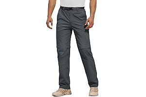 Convertible Pants for Men by Free Soldier: Hike-Ready, Quick-Dry Comfort