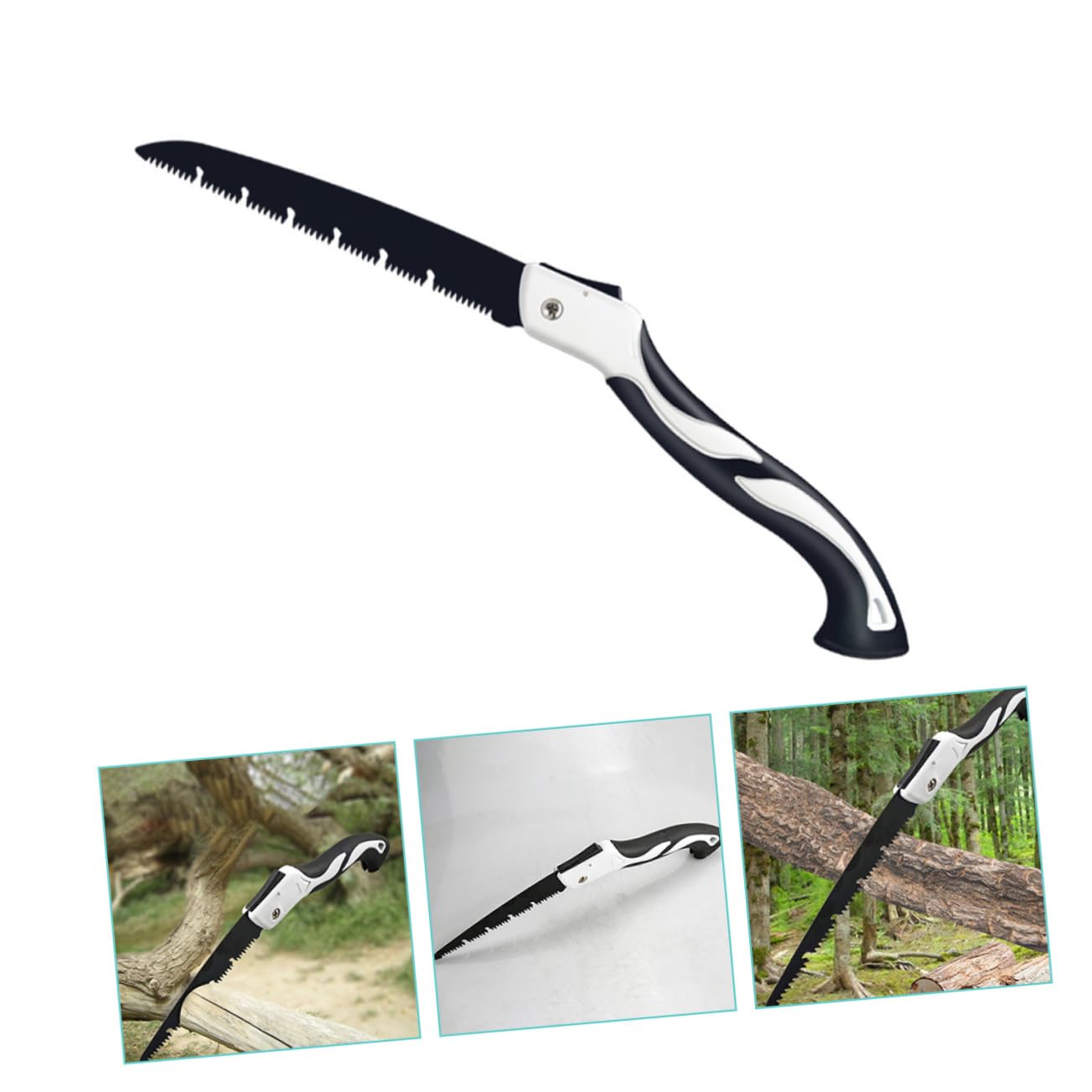 Hemobllo Seghetto Pieghevole per Potatura Utensile da Giardinaggio con Ergonomico per Taglio e per Potatura e Attività Outdoor