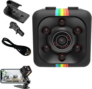 Camera Video Recorder | DV1080P Waterproof Sports Camcorder for Sports | SQ8/SQ11 Ultra HD Camcorder, 32GB Memory Card with Built-in USB Rechargeable Camcorder, Outdoor Sports, Vlog Bami