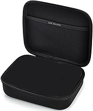 Portable Electronic Accessories Organizer, Vlogging Camera & Electronics Travel Pouch. Medium Organizer for USB Cables, Power Banks, Hard Disks (22x17x6.5cm) (Black).