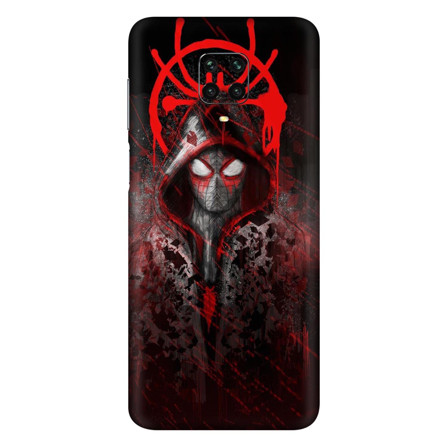 WRAP CRAFT Mobile Skin Sticker Compatible with Redmi Note 9 Pro Max Skin Not Back Cover, Camera & Back Protector Mobile Skin Wrap; Redmi Note 9 Pro Max-KE-126-image-19