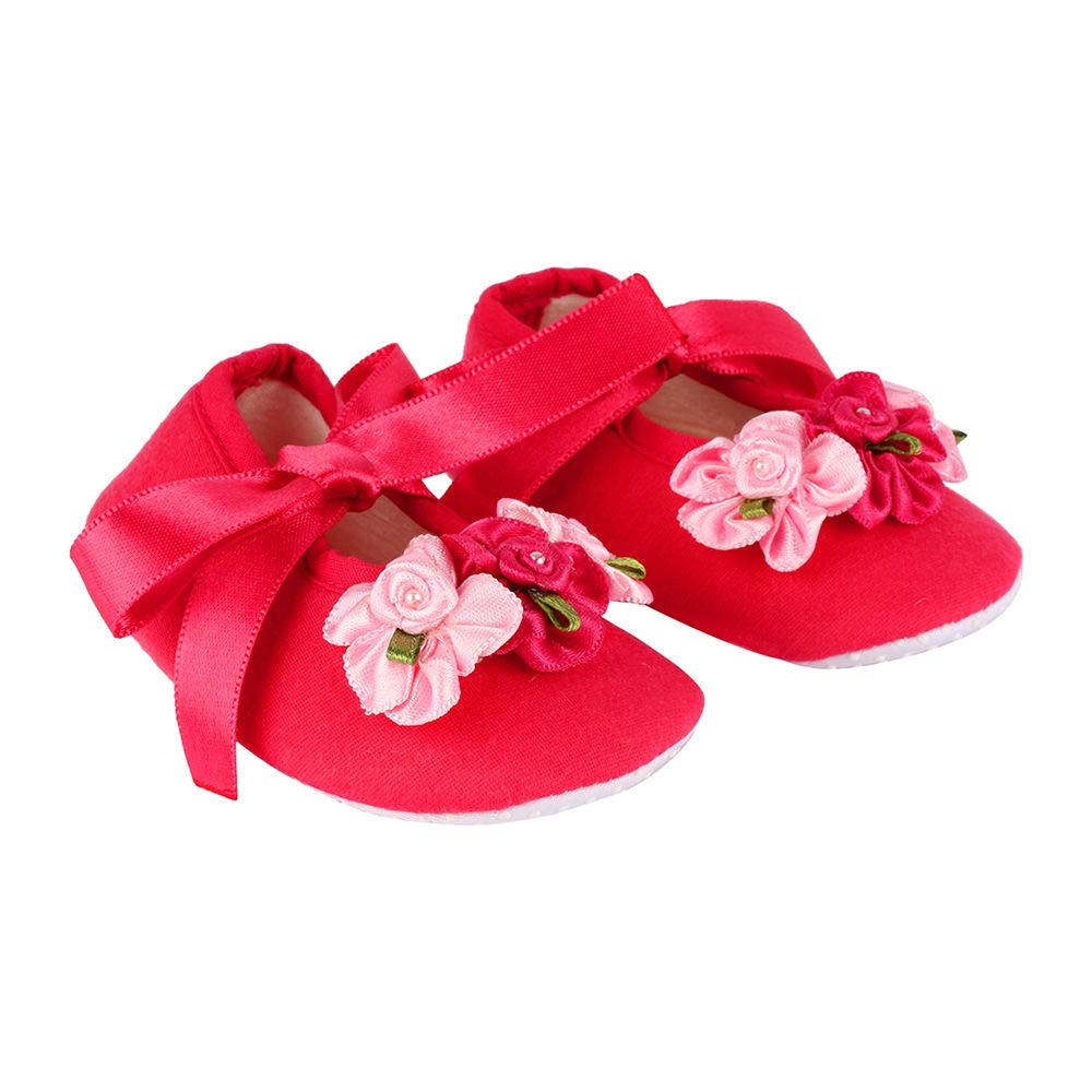 Hopscotch Baby Girls Hosiery Floral Applique Booties in Pink Color, UK Size :11.5 (DZY-2823781) (B0B15LMYLS) Amazon Price History, Amazon Price Tracker