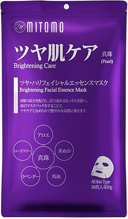 Amazon Mitomo 日本製ツヤ肌ケア 美容シートマスク 36枚入り 美容液 美容 スキンケア 潤いマスクパック Mt101 E 2 Mitomo フェイスマスク 通販