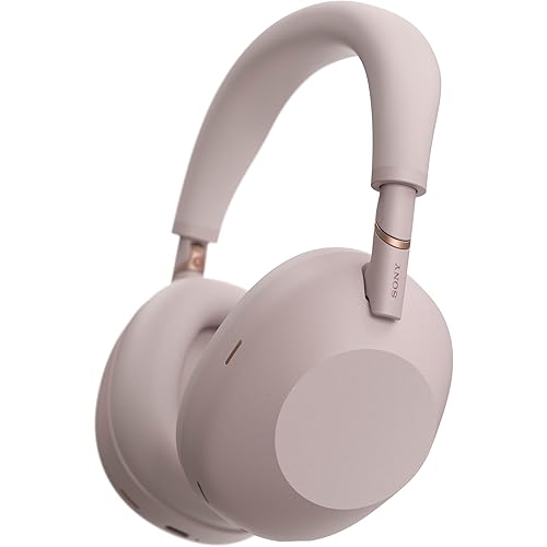 Sony WH-1000XM6 The Best Noise Canceling Wireless Headphones, HD NC Processor QN3, 12 Microphones, Adaptive NC Optimizer, Mastered by Engineers, Studio-Quality, 30-Hour Battery, Sand Pink (2026 Color)