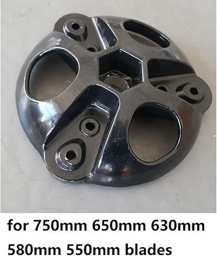 Miniatura 3 de 3 cuchillas de turbina eólica de diámetro 5.315 in de diámetro para generador de turbina de viento de bricolaje cubo horizontal de turbina de viento