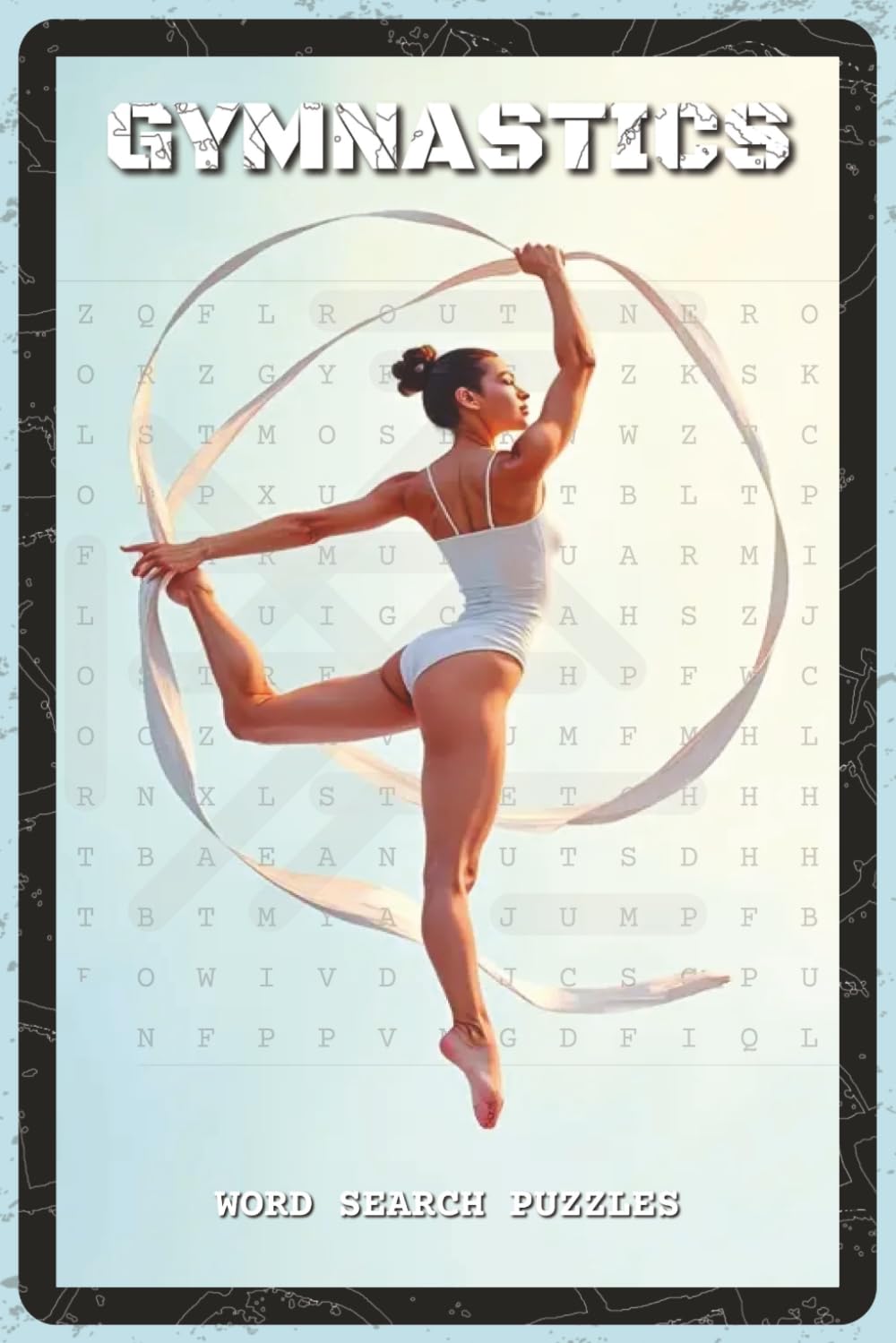 Gymnastics Word Search Puzzles: Word Search Puzzles with Easy to Read about Skills, Events, and Gymnastics Terms | 6x9 inches, 110 pages | 55 Puzzles ... Coaches, and Sports Fans (Sports & Outdoor)