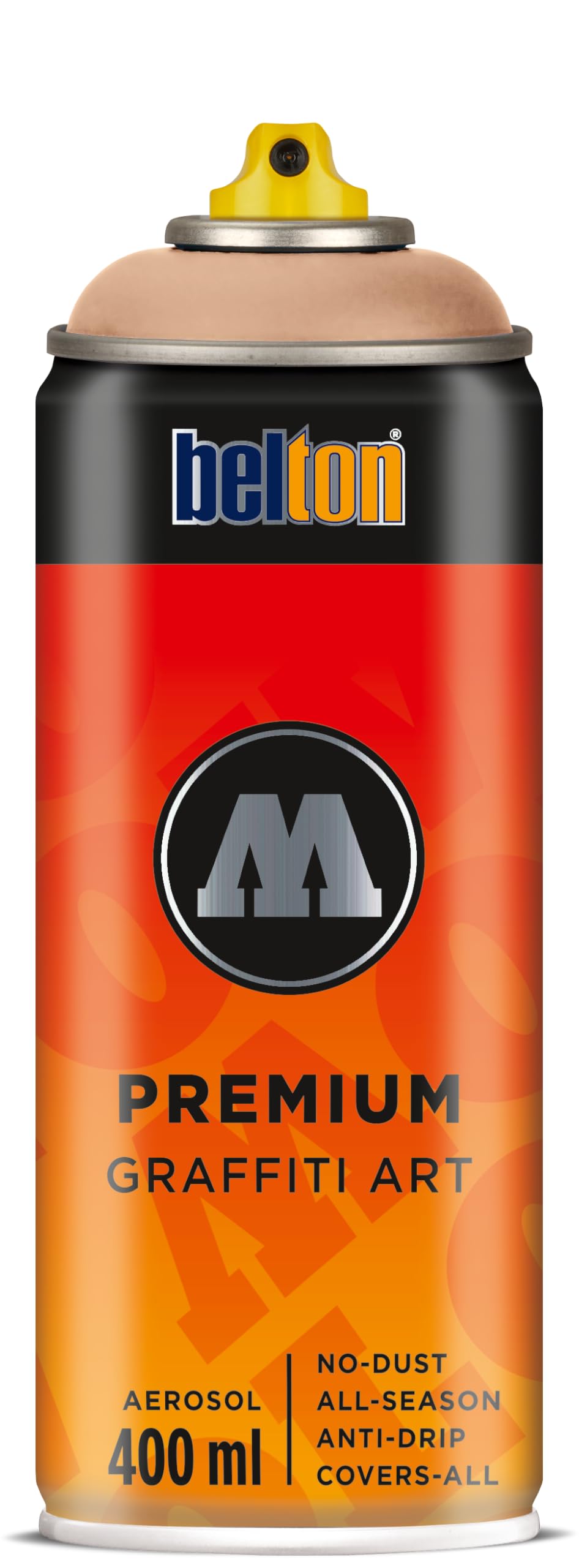 Molotow Premium Spray Paint Can Belton 400ml, Colour: 184-3 - Sand