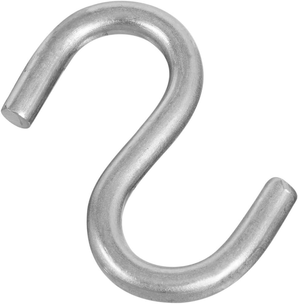 National Hardware N233-569 2078BC Open S Hook in Stainless Steel